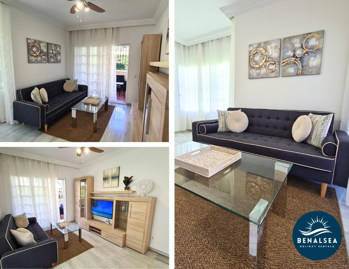 Premium Apartment 50 Mts From De The Beach In Pueblo Quinta ベナルマデナ エクステリア 写真